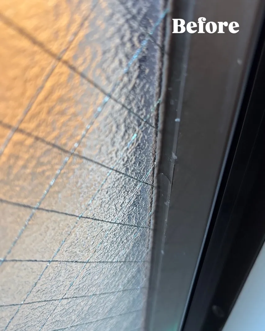 施工紹介【ガラス交換】