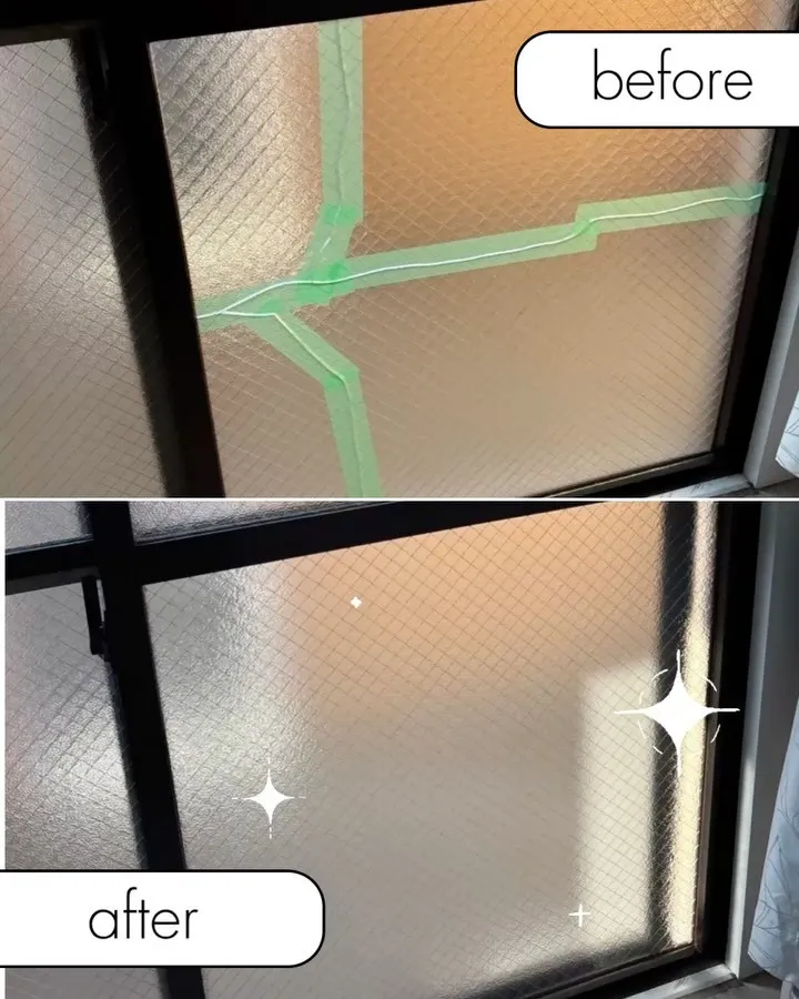 施工紹介【ガラス交換】